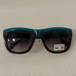 M.O.D.A turquoise Made in Italy IM109 Sunglasses